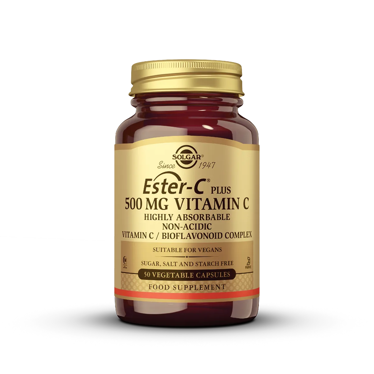 Solgar Ester-C PLUS 500 mg CAPS A50